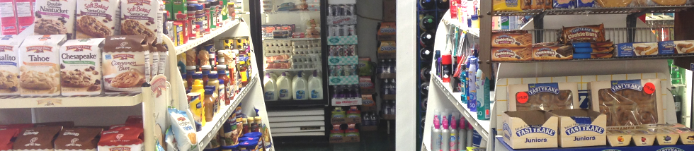 Milk, eggs, snacks. grocery items